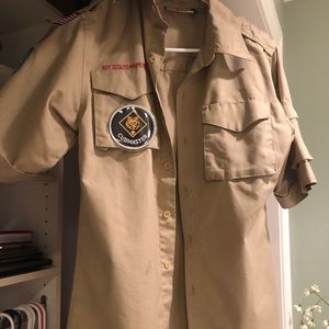 Boy Scout Shirt and Shorts
